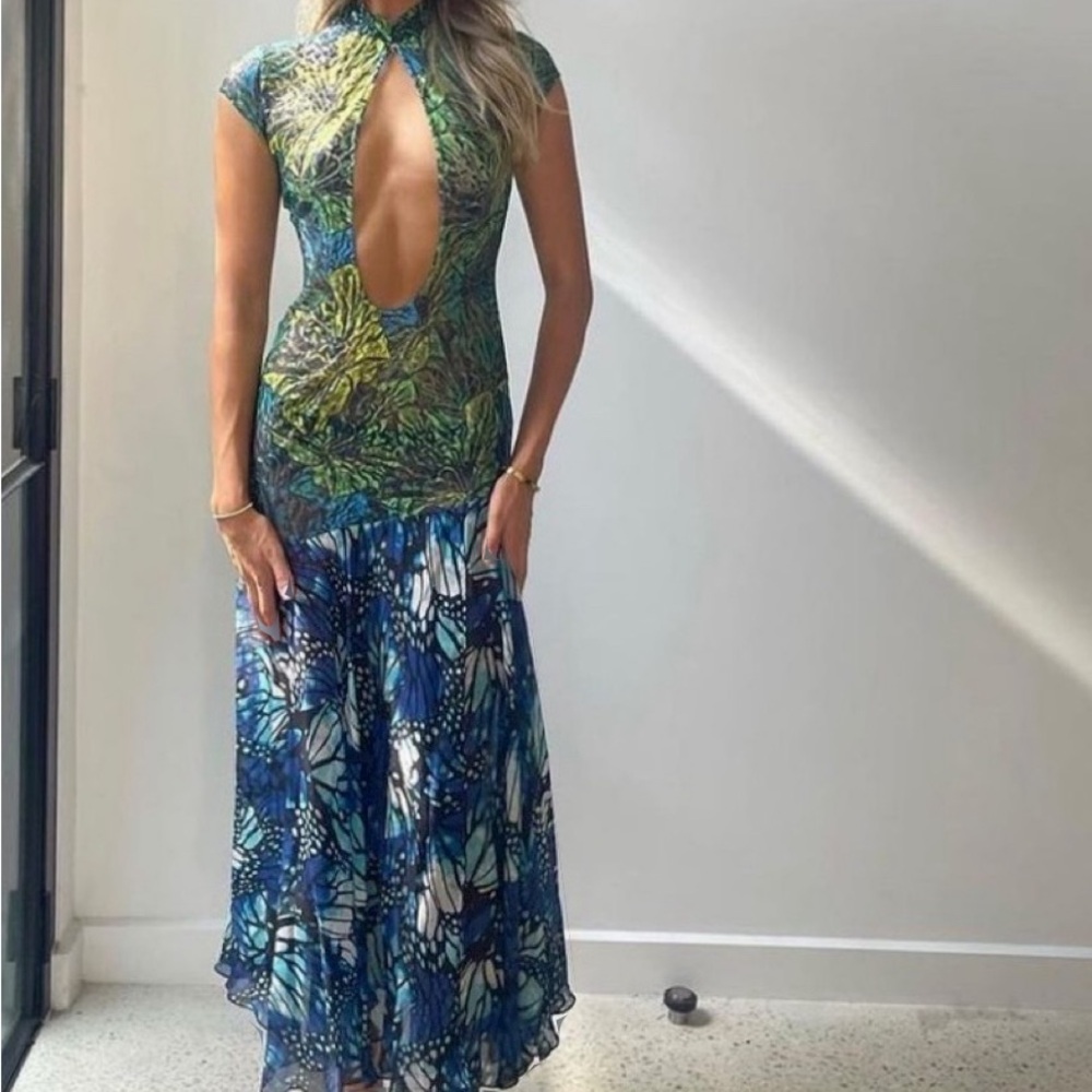 Kim shui butterfly dress worn once
